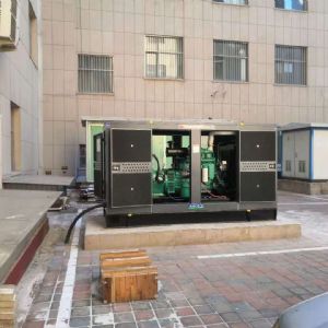 康明斯發(fā)電機組安裝現場(chǎng)